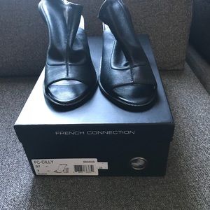 French Connection Cilly Peep Toe Bootie
